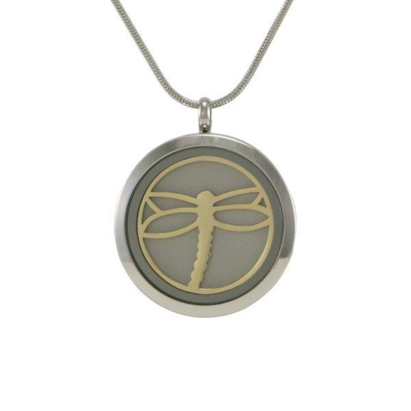 Classic Dragonfly Cremation Pendant IV
